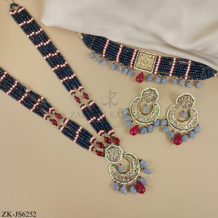 SAPPHIRE MALA SET