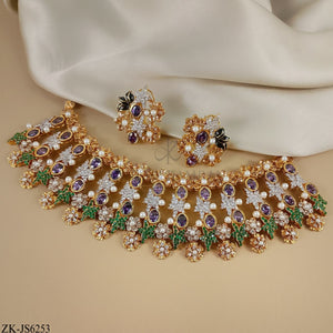 AMETHYST EMERALD SET