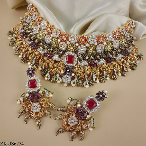 FLORAL RUBY SET