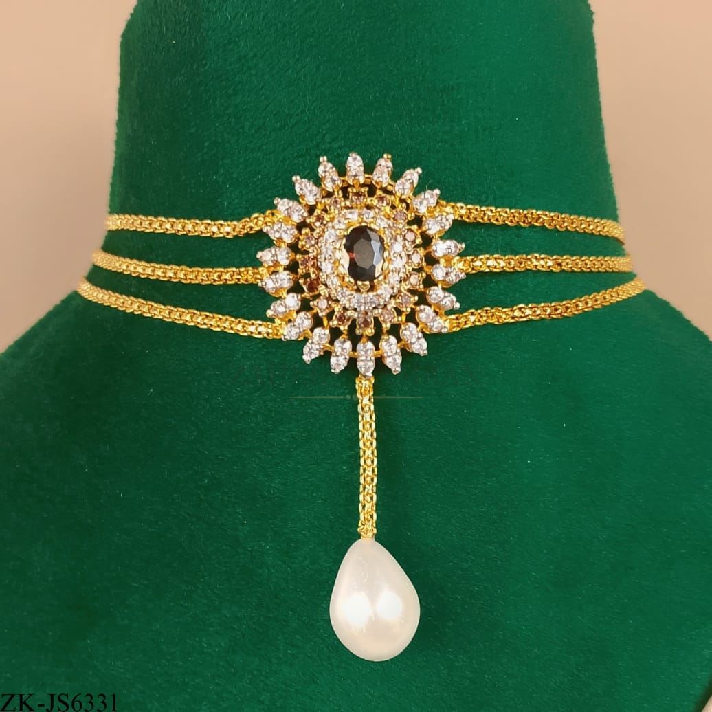 ZIRCONIAN CHOKER SET