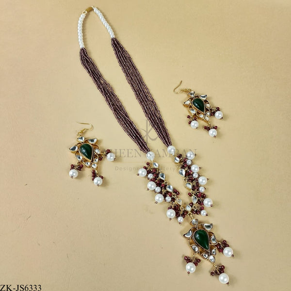 GARNET MALA SET