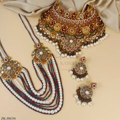 GARNET SAPPHIRE SET
