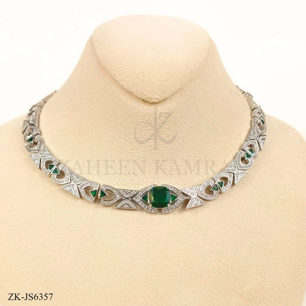 EMERALD CHOKER SET