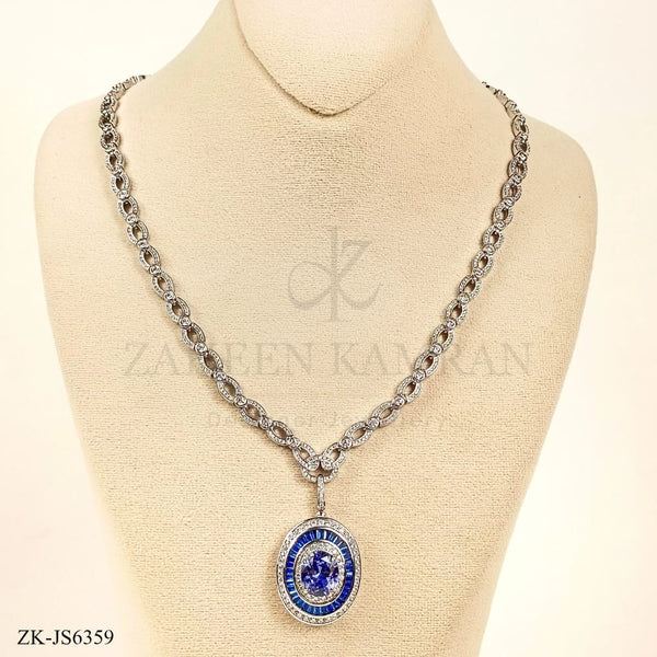 SAPPHIRE SILVER SET