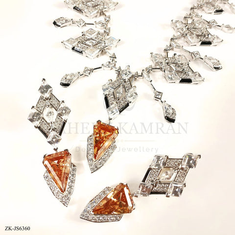 Citrine Necklace Set