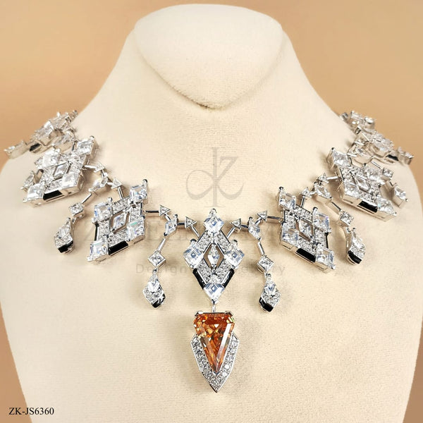 CITRINE SILVER SET