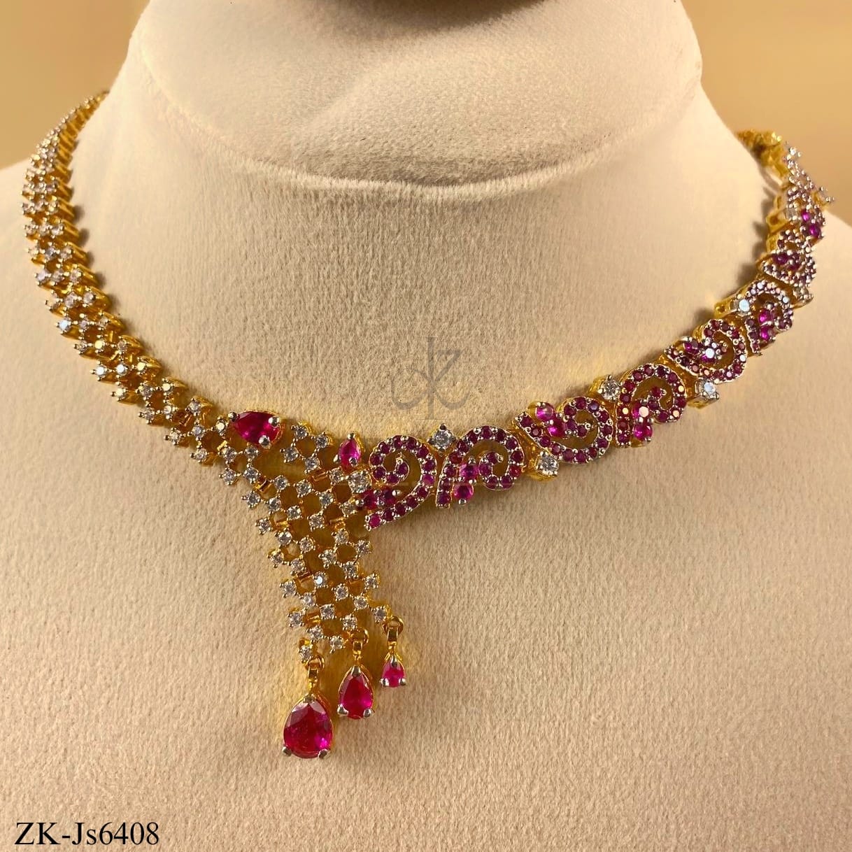 PINK ZIRCONIA SET