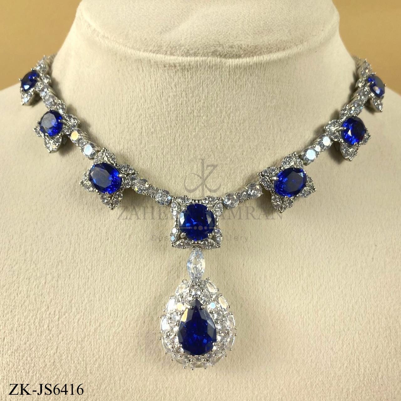 SAPPHIRE SILVER SET