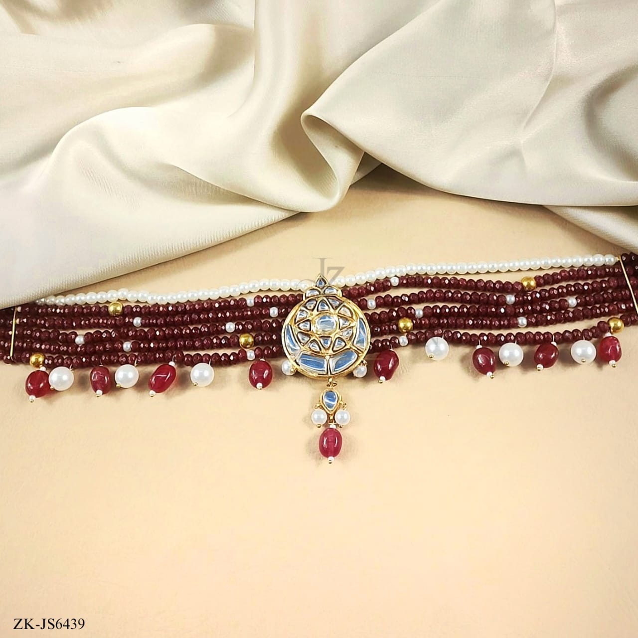 GARNET CHOKER SET