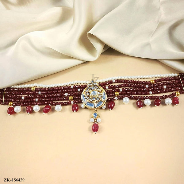 GARNET CHOKER SET