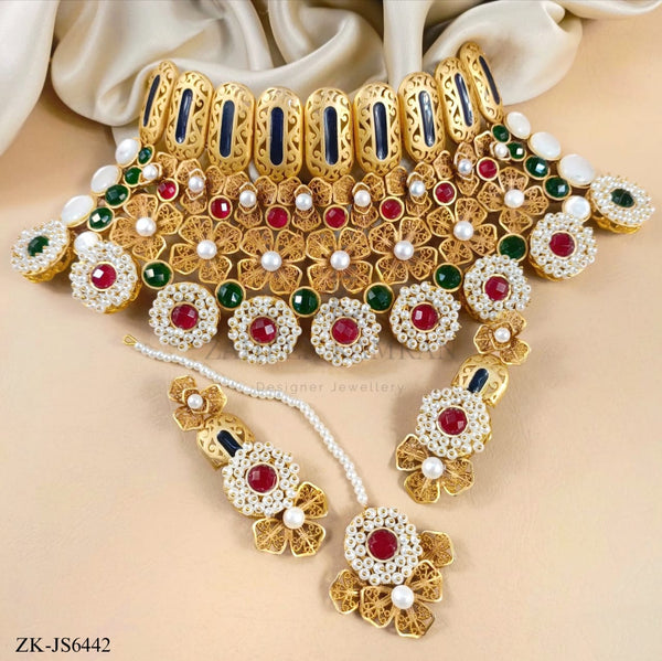 ANTIQUE FLORET EARRINGS