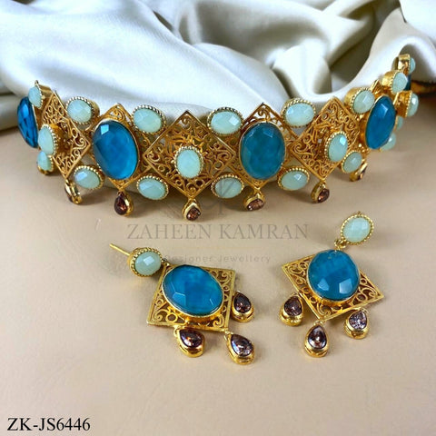 ANTIQUE AQUA SET
