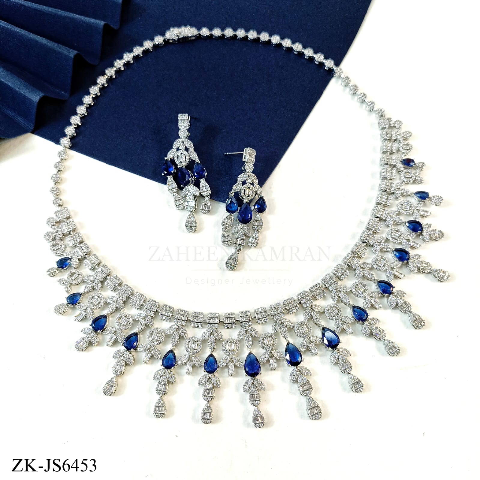 SAPPHIRE SILVER SET