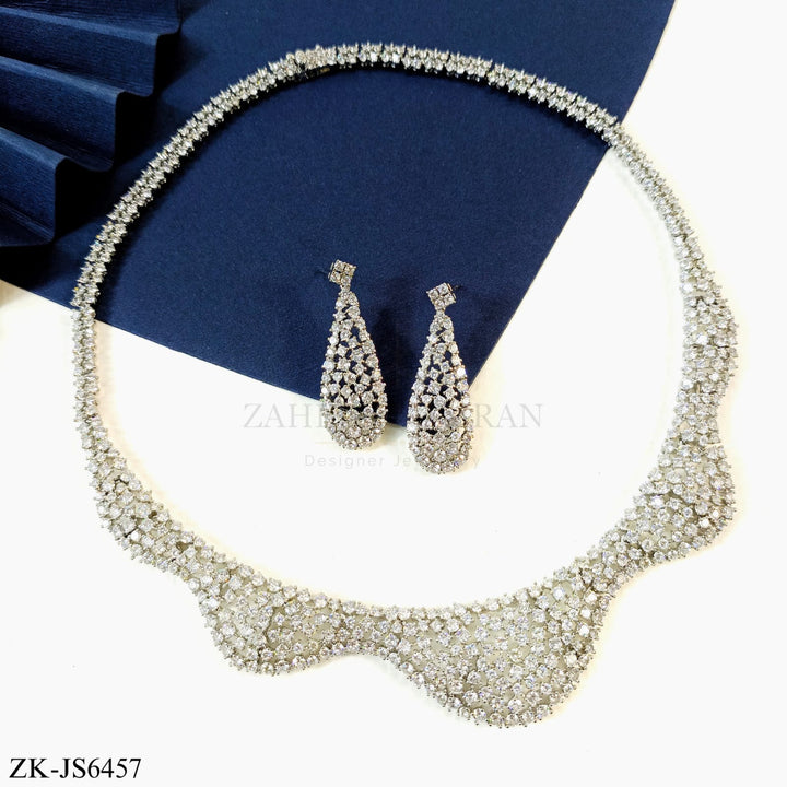 ZIRCONIAN SILVER SET