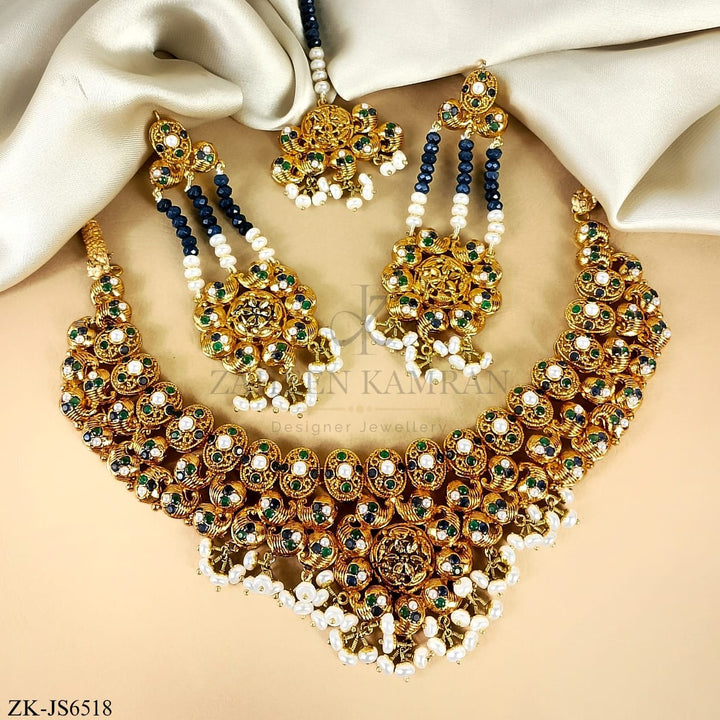 SAPPHIRE EMERALD SET