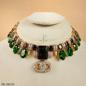 EMERALD SAPPHIRE SET