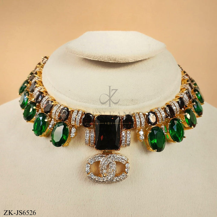 EMERALD SAPPHIRE SET