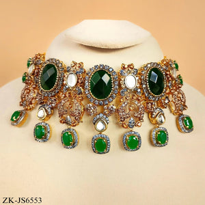 EMERALD CHOKER SET