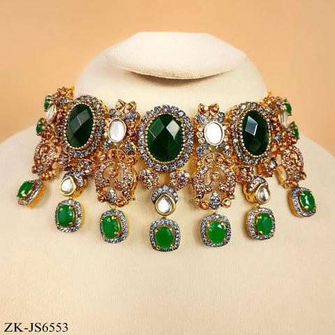 EMERALD CHOKER SET