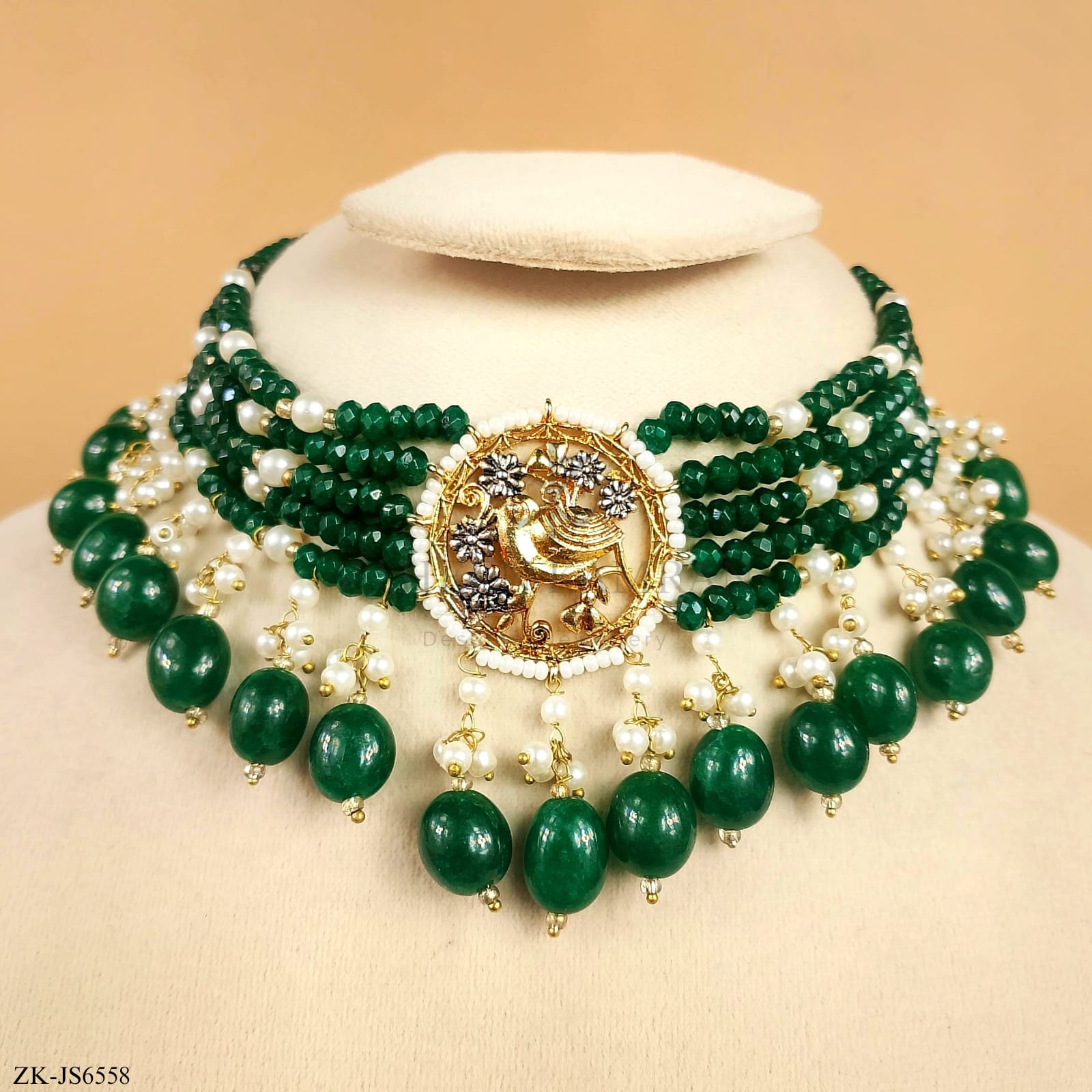EMERALD CHOKER SET