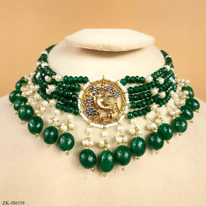 EMERALD CHOKER SET
