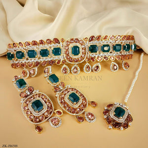 EMERALD CHOKER SET