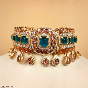 EMERALD CHOKER SET