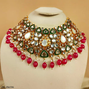 RUBY KUNDAN SET