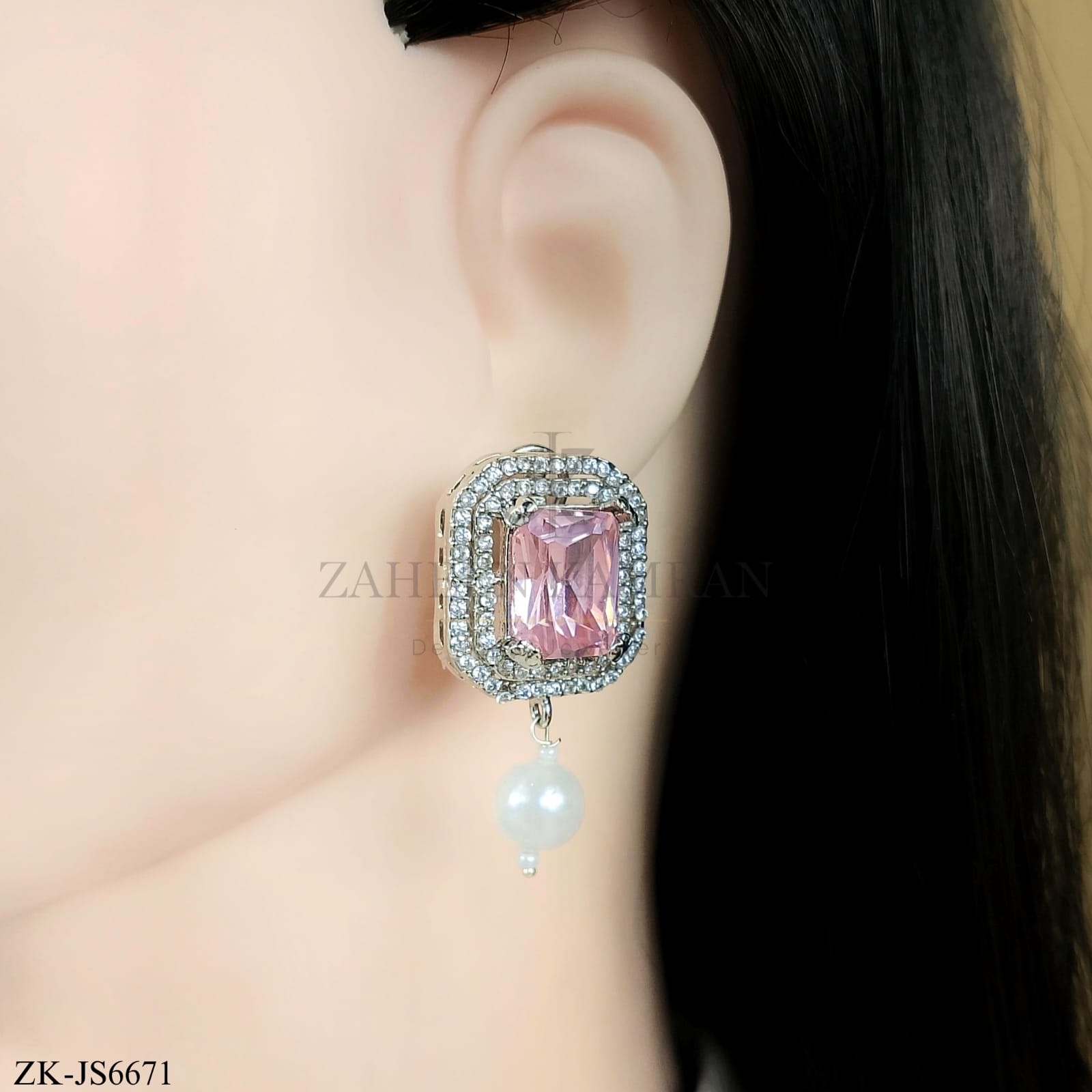 PINK ZIRCONIA SET