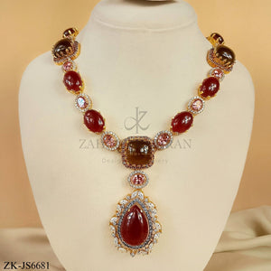 RUBY ZIRCONS SET