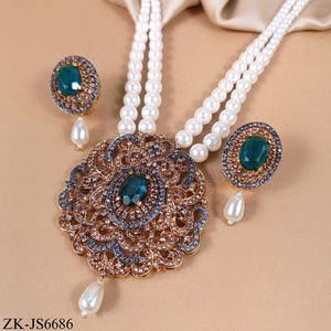 TEAL STONES SET