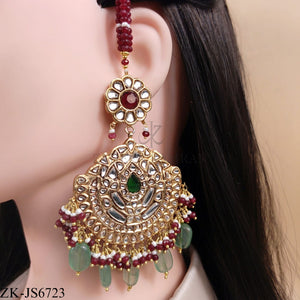 KUNDAN EMERALD SET