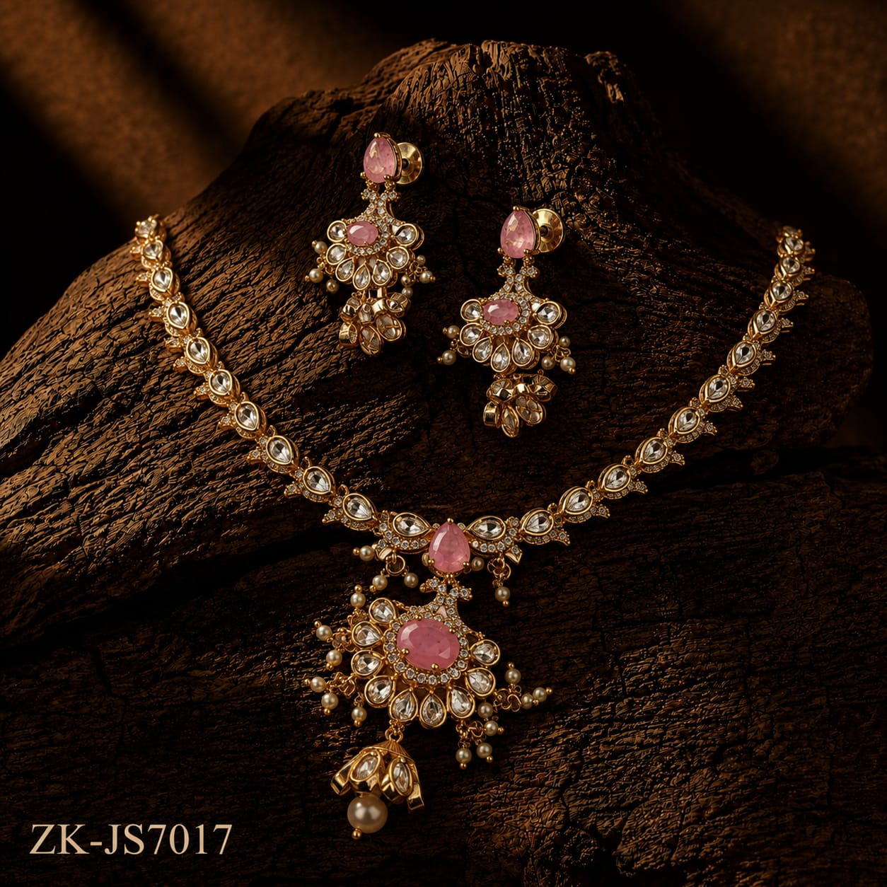 Blush Polki Set