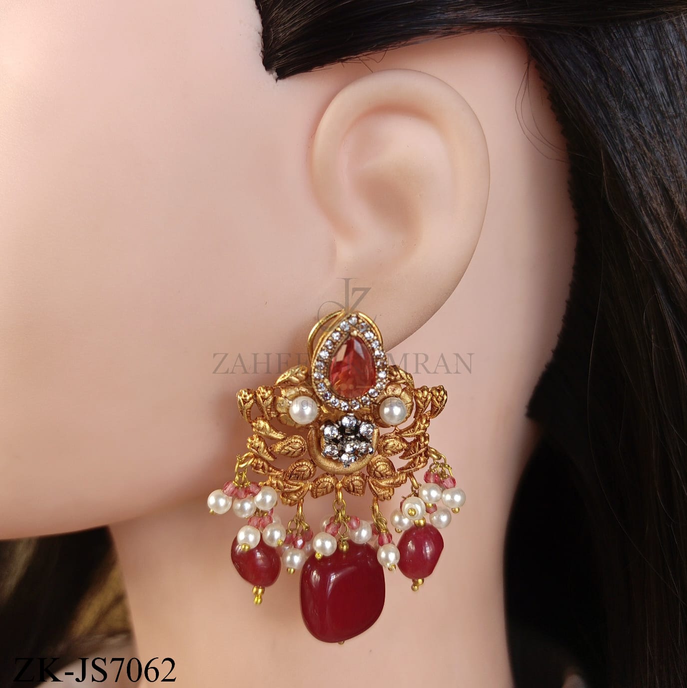RUBY CHOKER SET