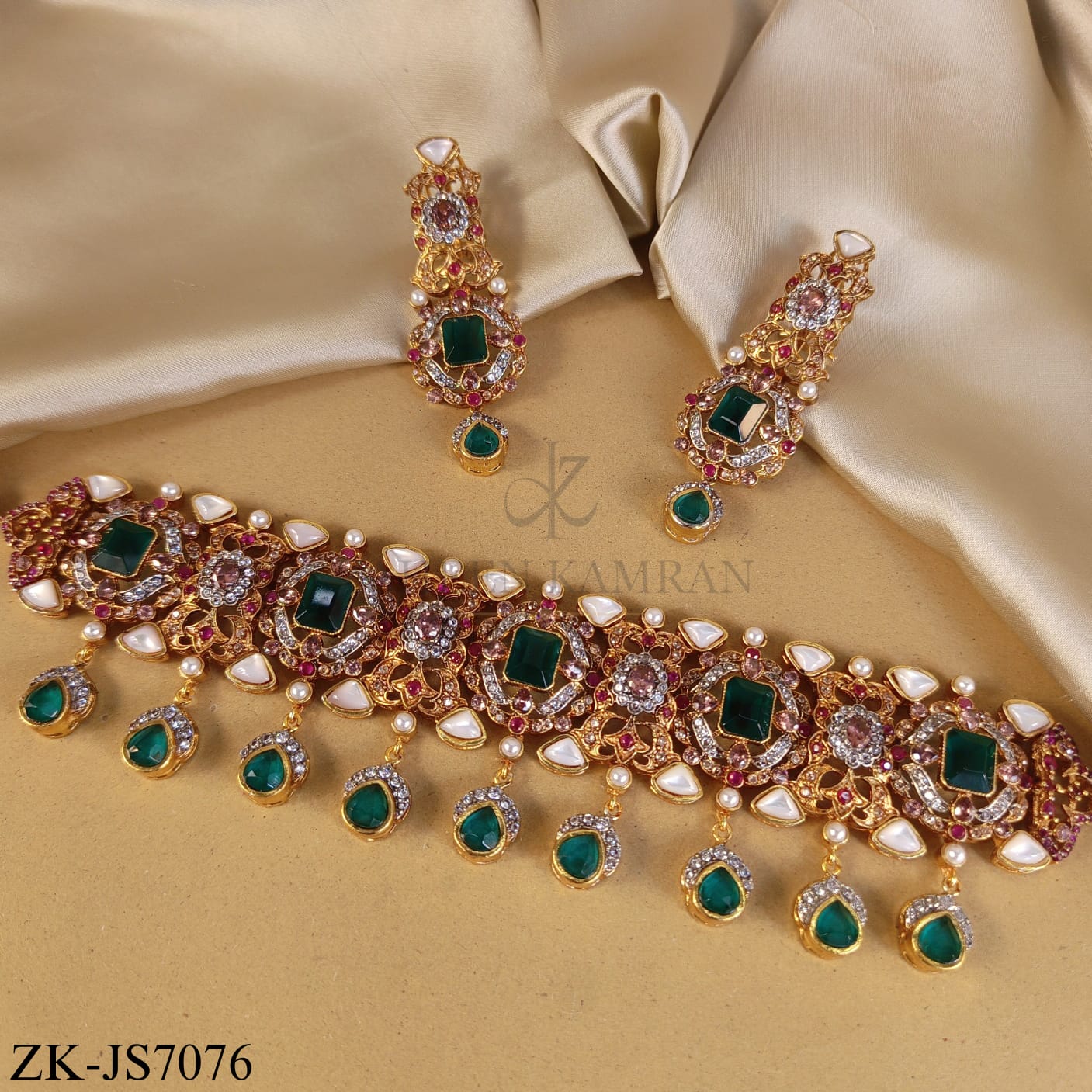 EMERALD RUBY SET