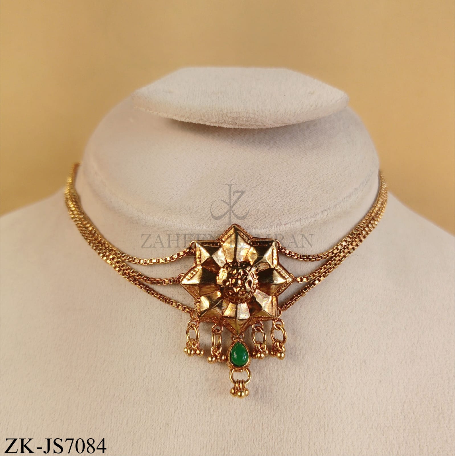 EMERALD FLORAL SET