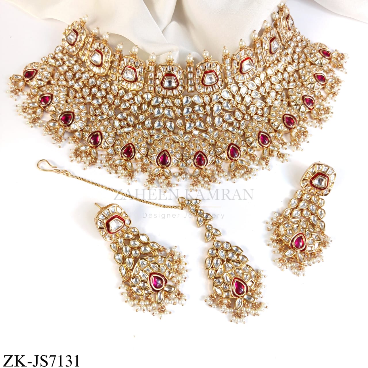 RUBY KUNDAN SET