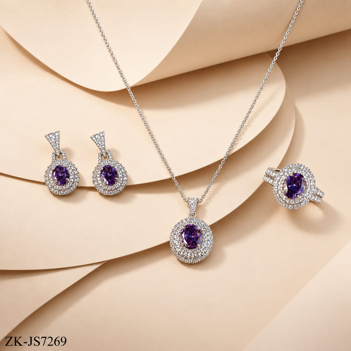AMETHYST FLORA SET