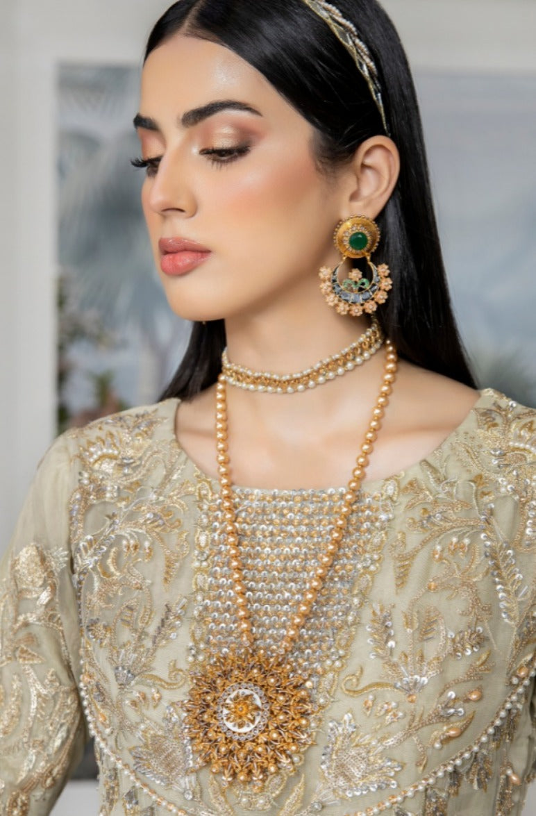 Pearls layered mala