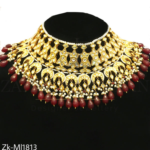 Kundan Seesh Set