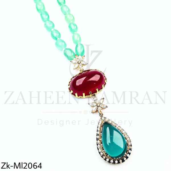 Glam drop Pendant Mala