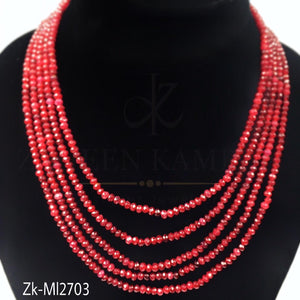 Radiance garnet mala.