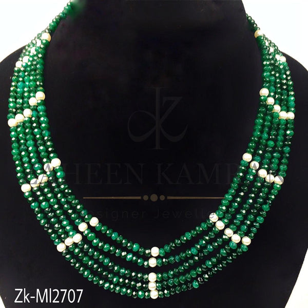 Stunning emerald mala.