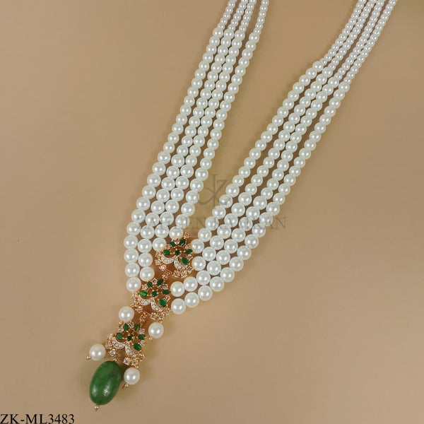 EMERALD LAYERED MALA