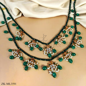 EMERALD DUAL MALA