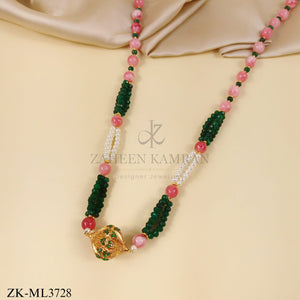 PINK ZIRCONIA MALA