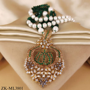 CALLIGRAPHY EMERALD ALLAH NAME MALA