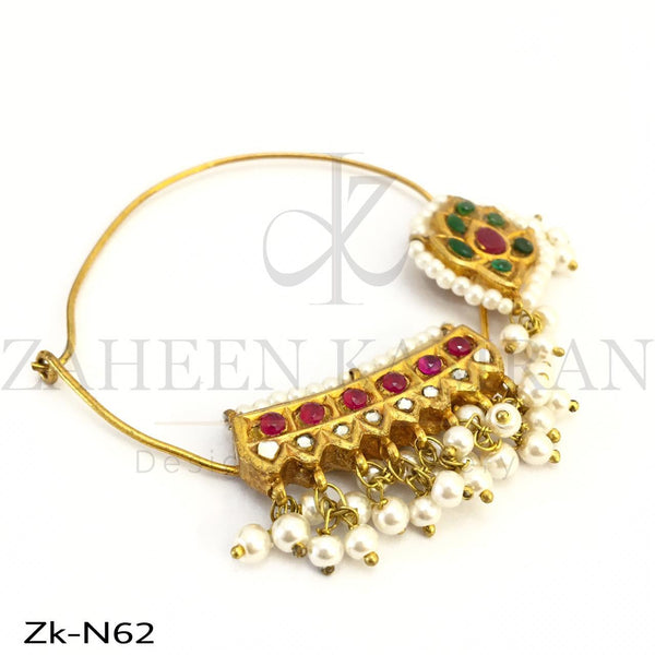 Traditional kundan Nath