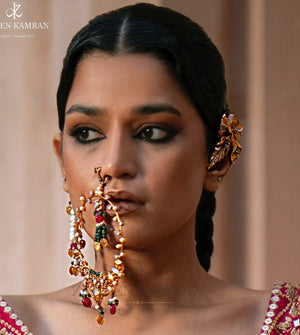 Traditional bridal nose ring