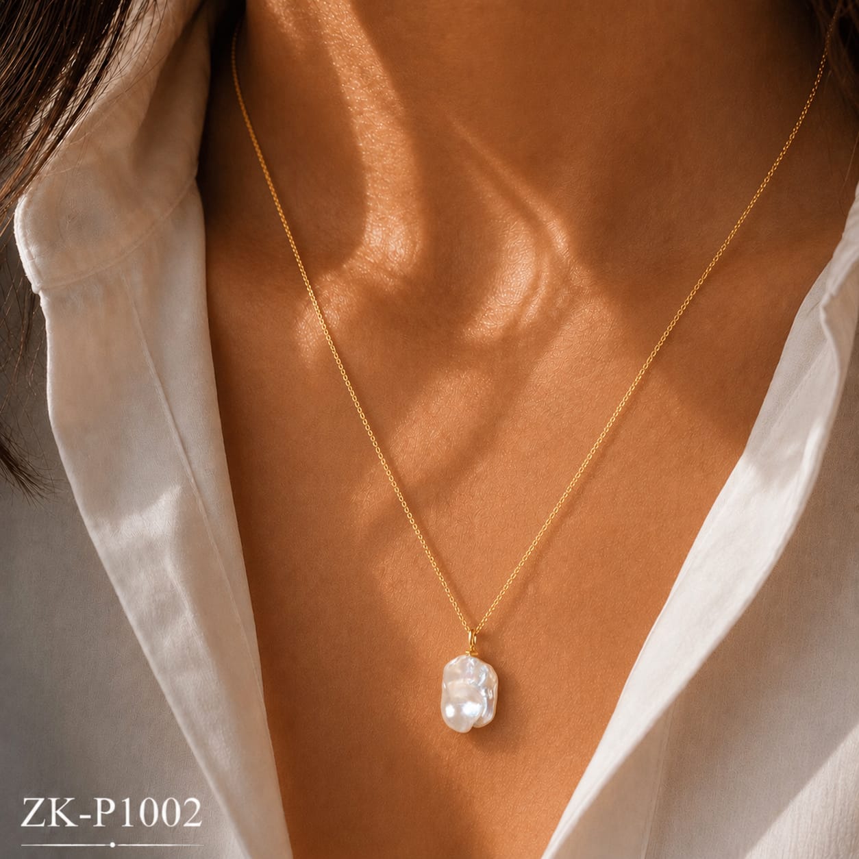 Baroque Pearl Pendant